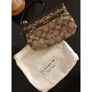 Coach wristlet